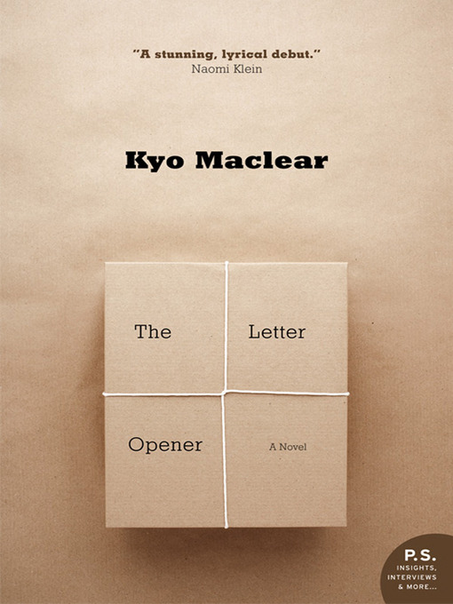 Title details for The Letter Opener by Kyo Maclear - Wait list